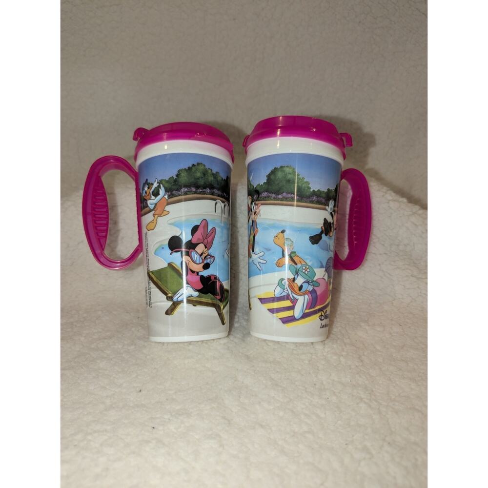 Disney Parks Travel Mug Let the Memories Begin Souvenir Cup w/ Lid - 16 oz X's 2